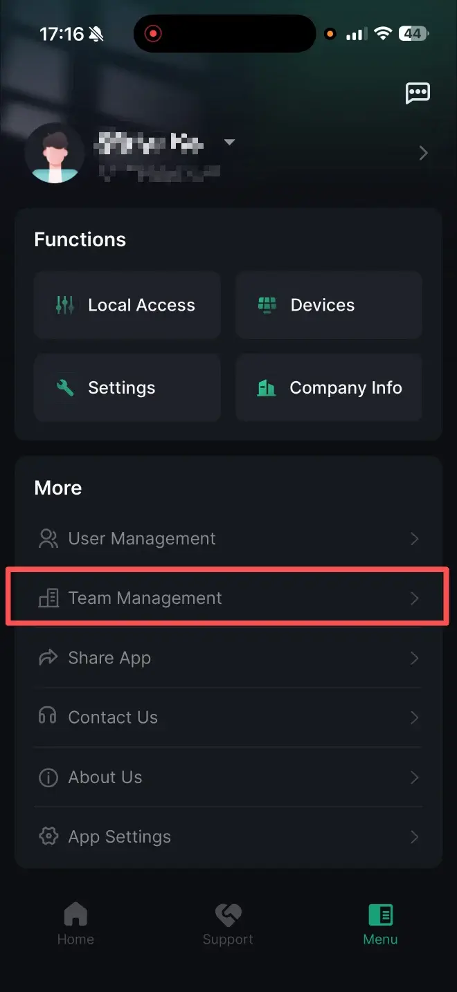 APP_team management
